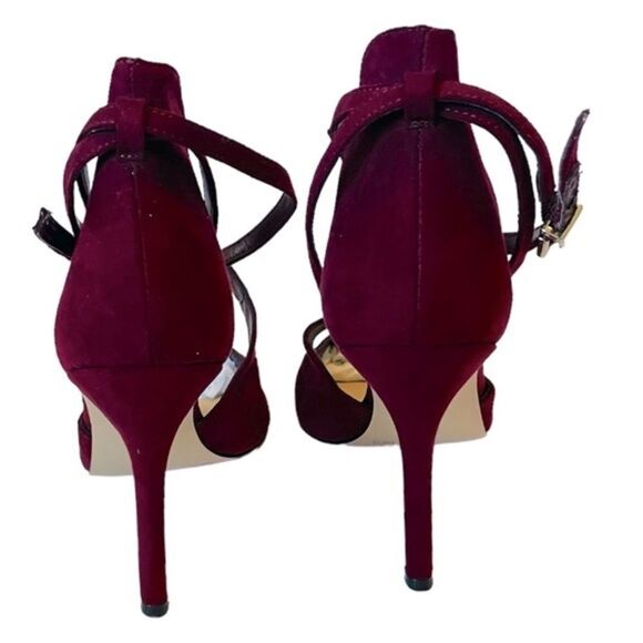 BCBGeneration Strappy Suede Heels -‎ Sz 8 - Picture 3 of 8
